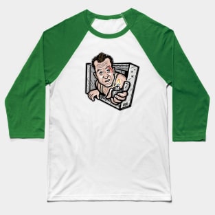 Yippee Kiy-Air Vent McClane Baseball T-Shirt
